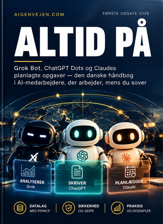 Forsiden på bogen ALTID PÅ