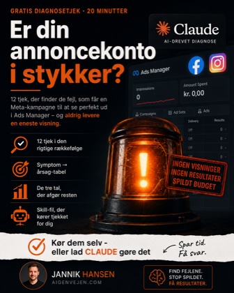 Er din annoncekonto i stykker? — forsiden