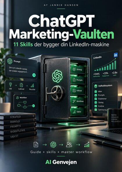 ChatGPT Marketing-vaulten — forsiden