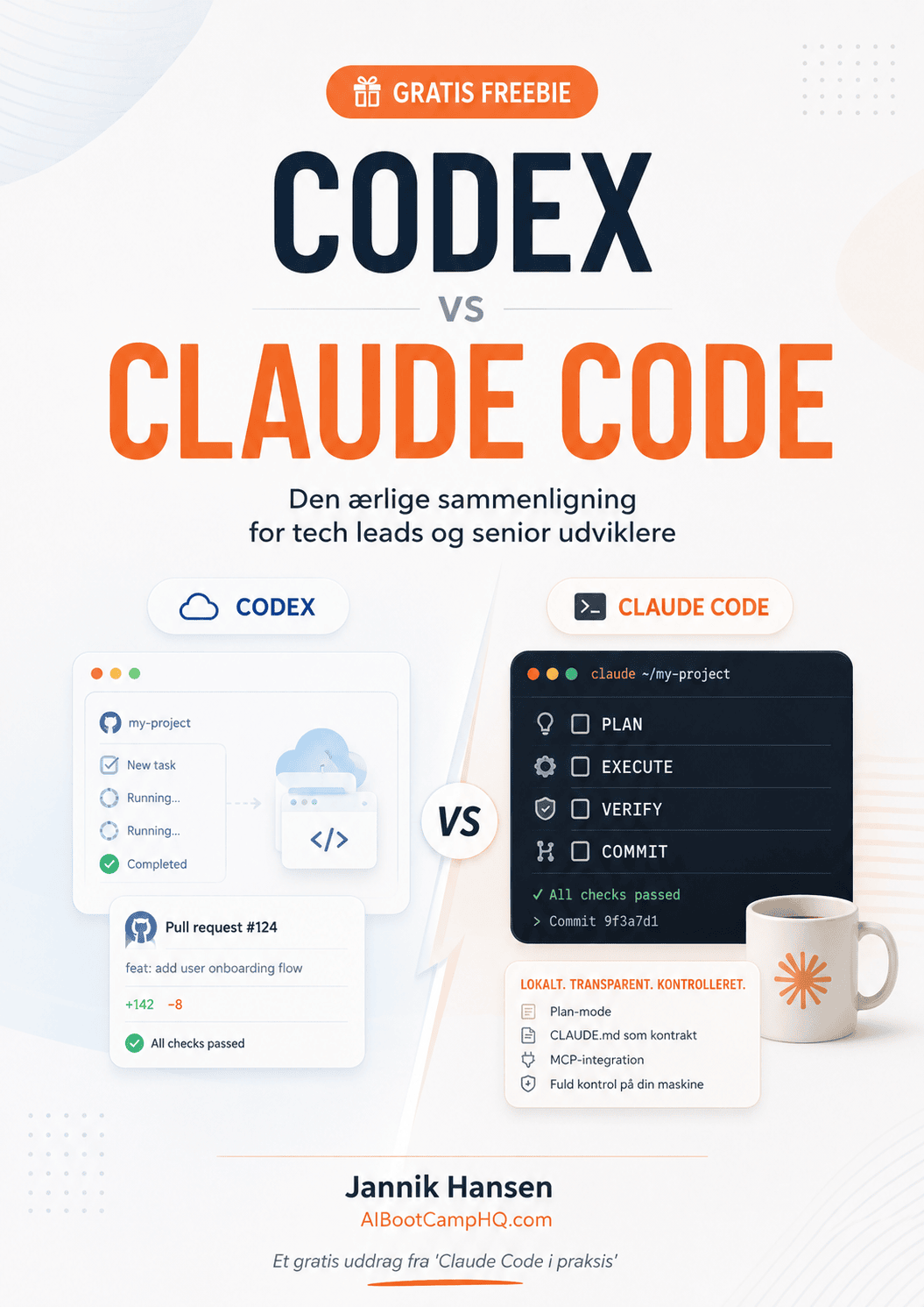 Codex vs. Claude Code — Den ærlige sammenligning