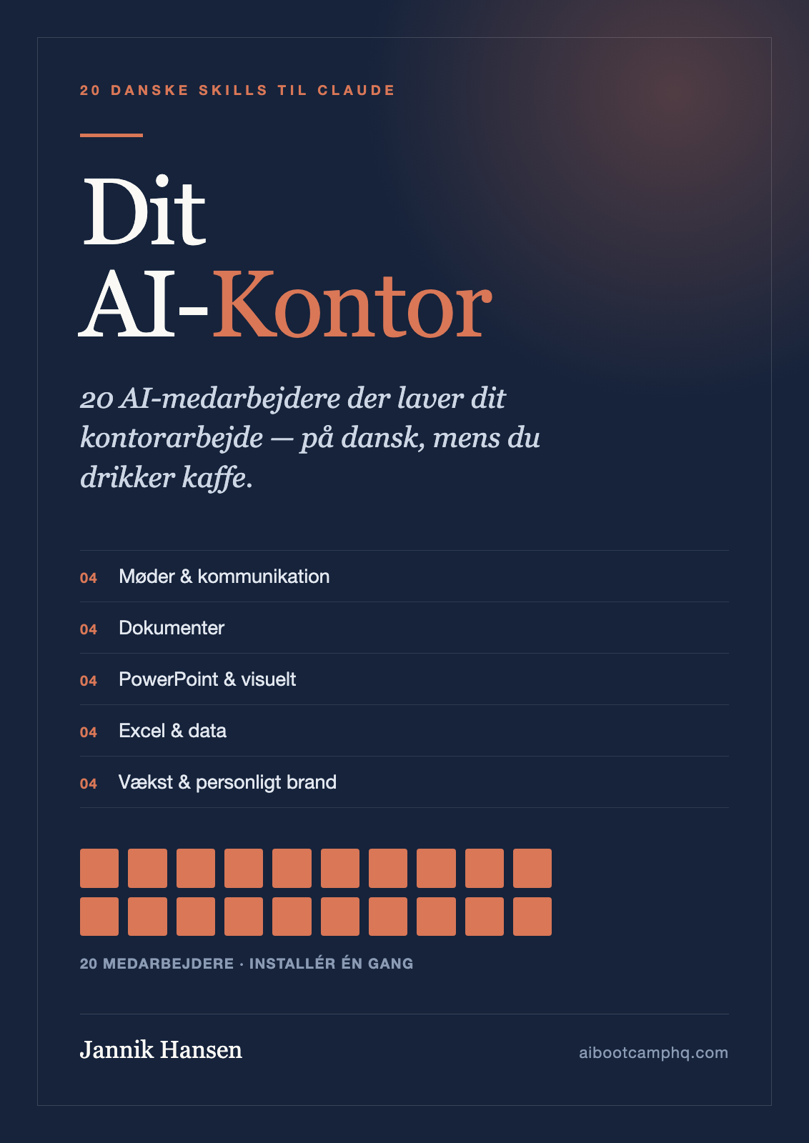 Din første AI-medarbejder — Møde → PowerPoint