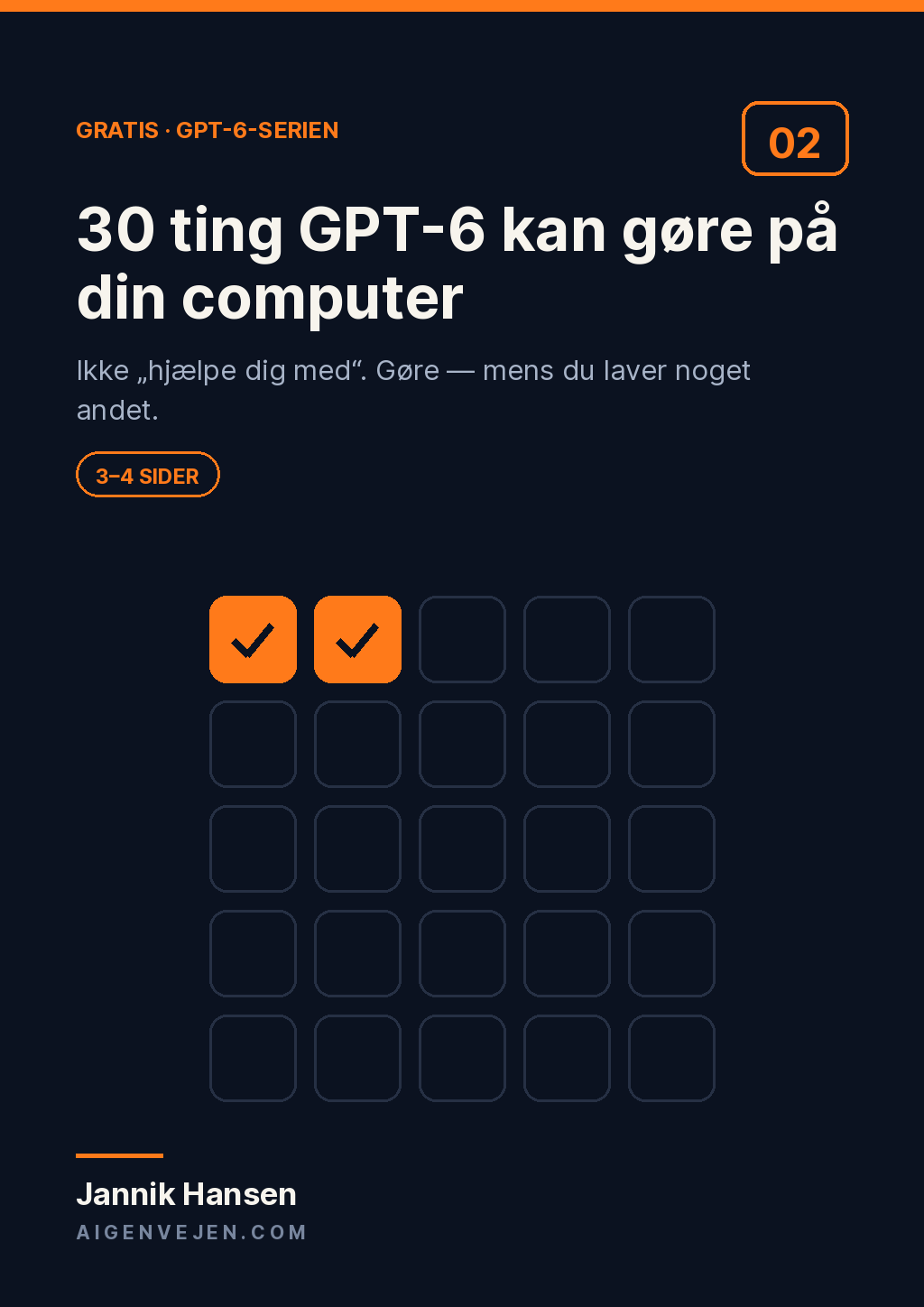 30 ting GPT-6 kan gøre på din computer — forsiden