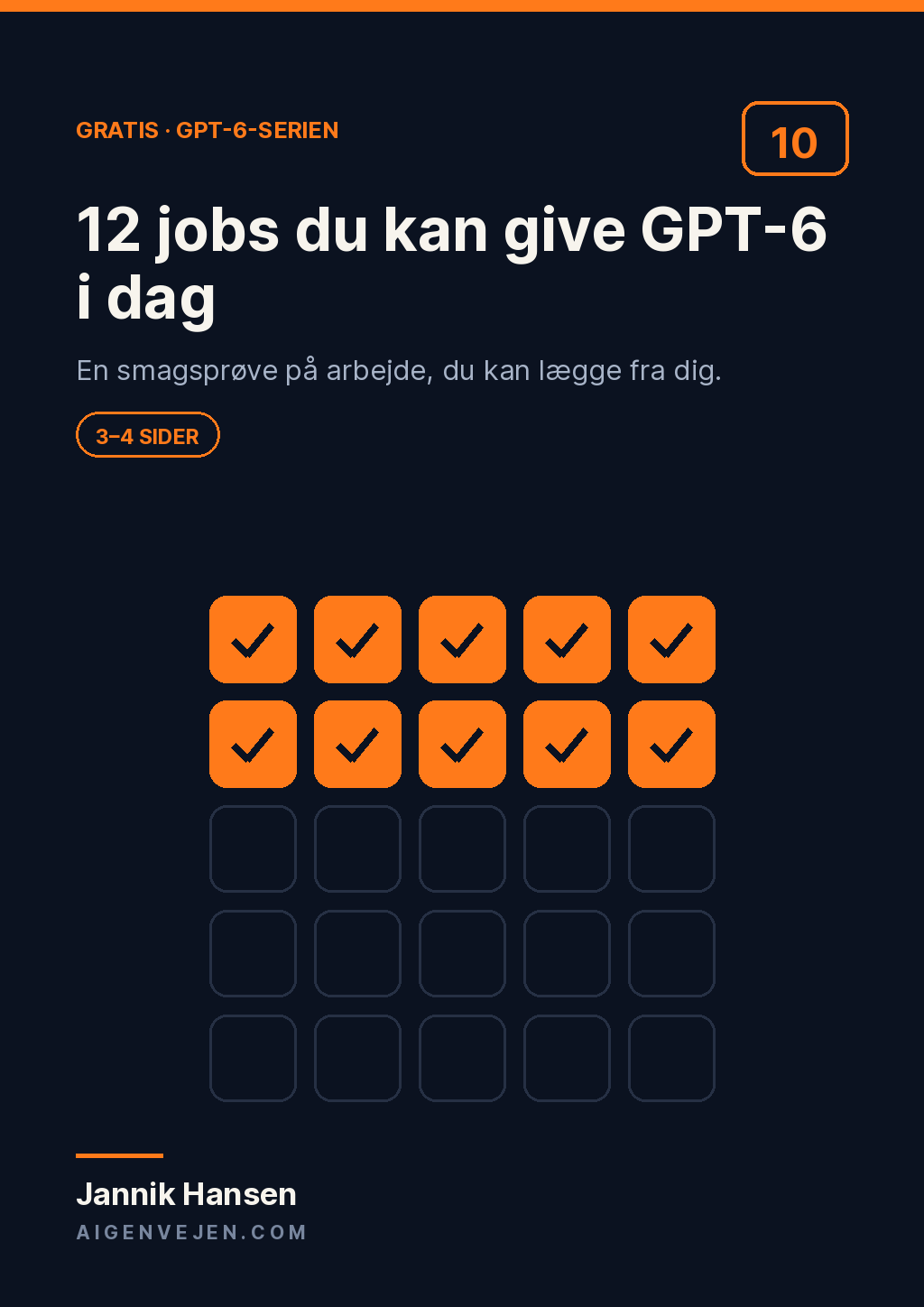 12 jobs du kan give GPT-6 i dag — forsiden