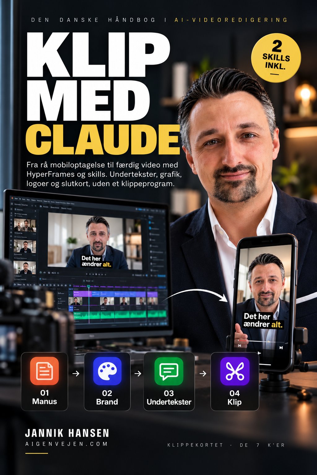 Klip med Claude (E-bog + 2 skills)