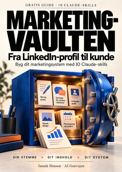 Marketing-vaulten — forsiden