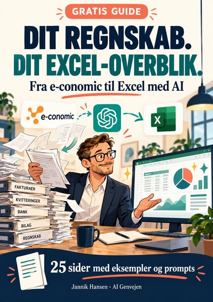 Dit regnskab. Dit Excel-overblik. — forsiden