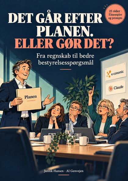Det går efter planen. Eller gør det? — forsiden