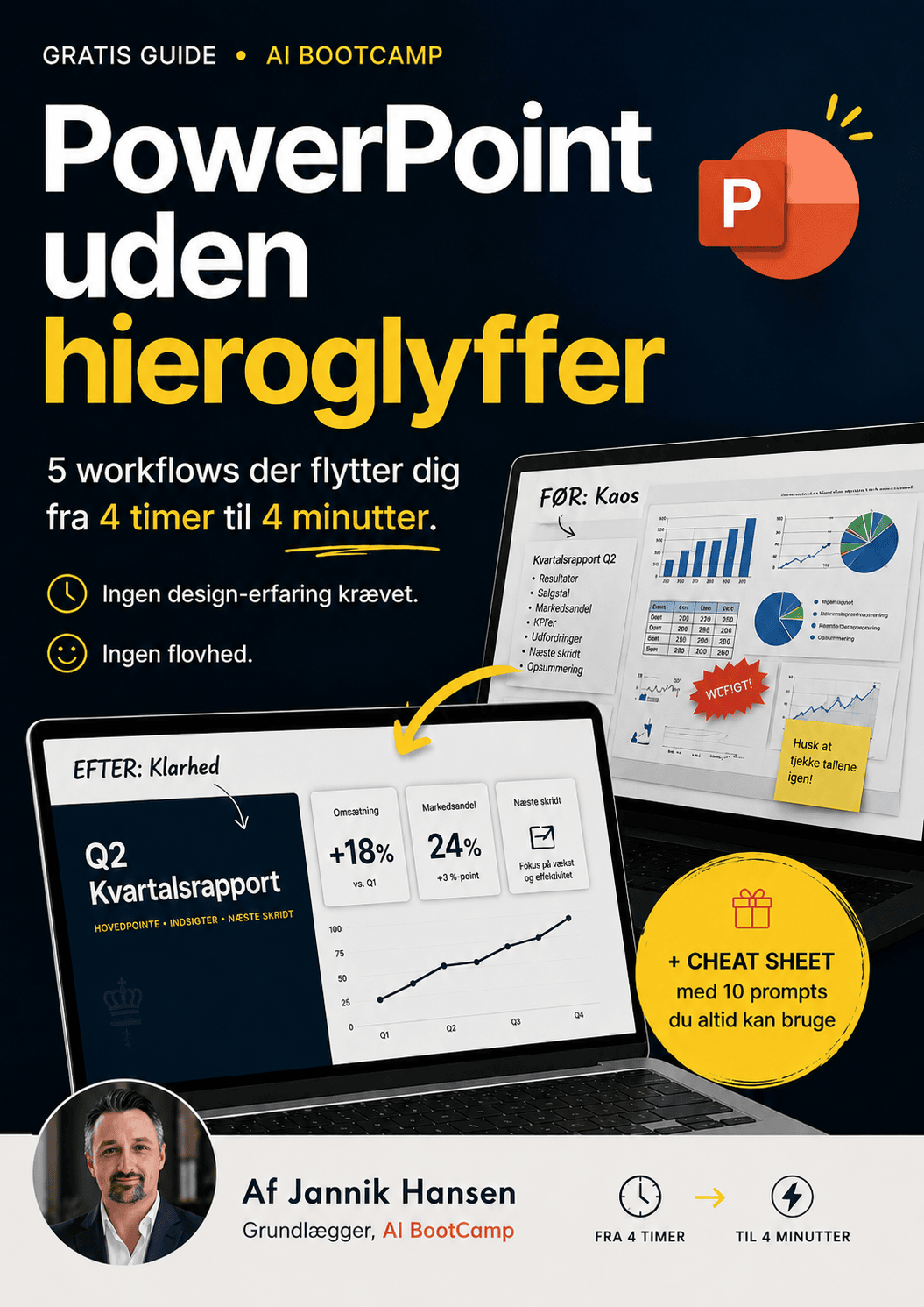 PowerPoint uden hieroglyffer &mdash; Slide Pack