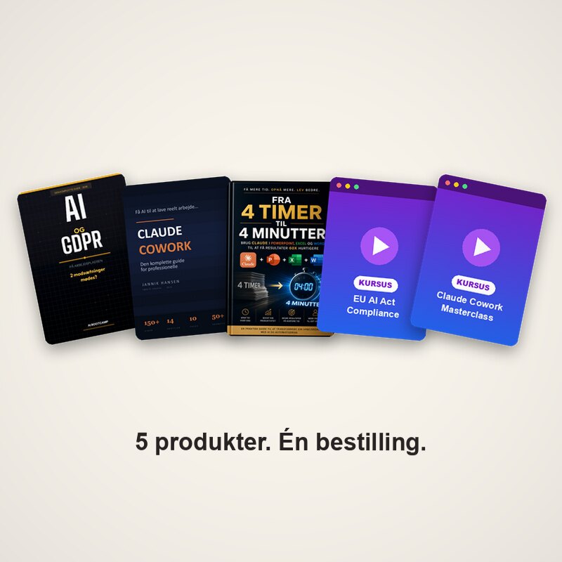 De fem leverancer i Webinar-pakken
